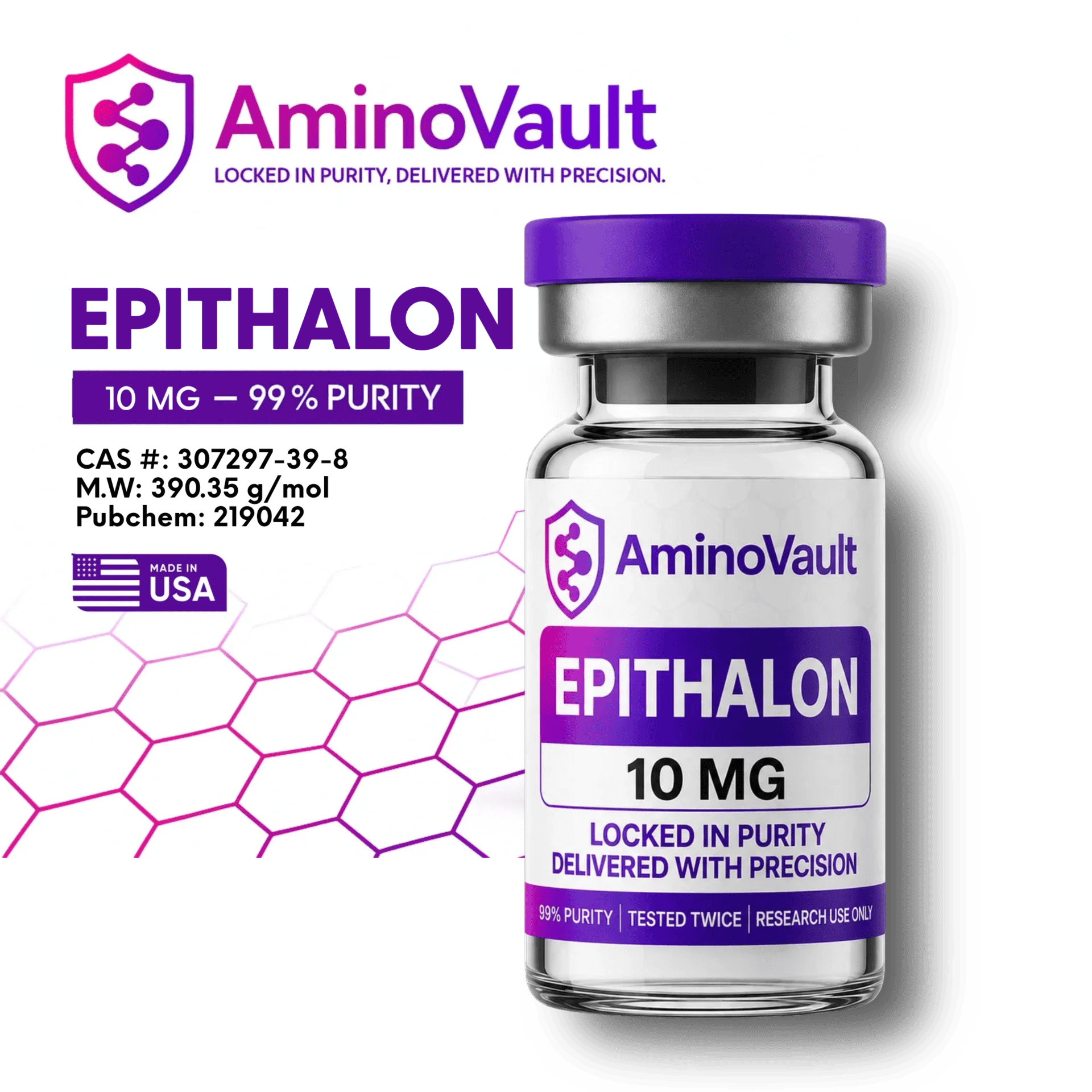 Epithalon-10mg.png Epithalon — Epitalon - Imagen 1