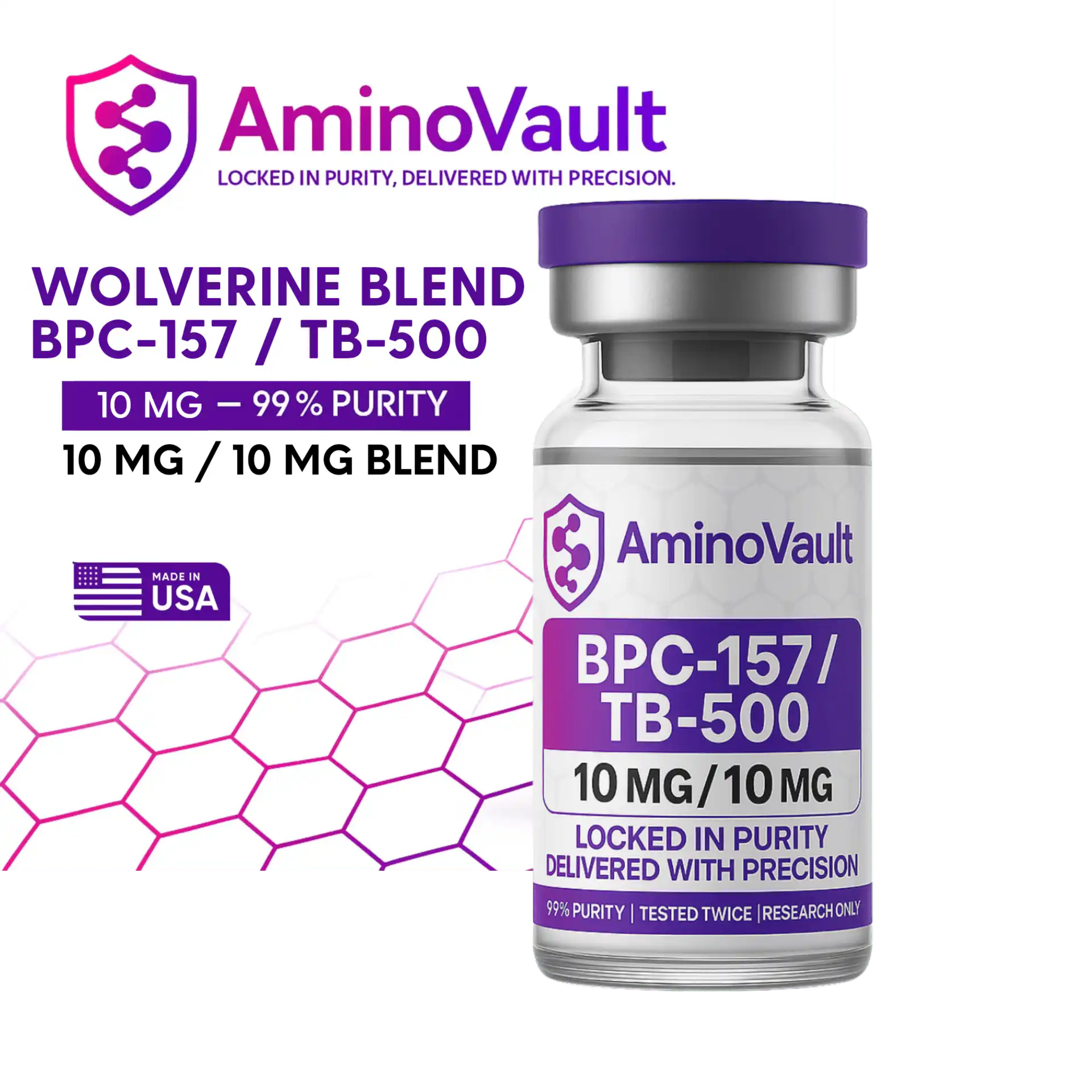 wolverine.webp Wolverine Blend — BPC-157 + TB-500 - Imagen 1